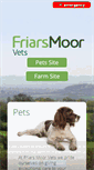 Mobile Screenshot of friarsmoorvets.co.uk